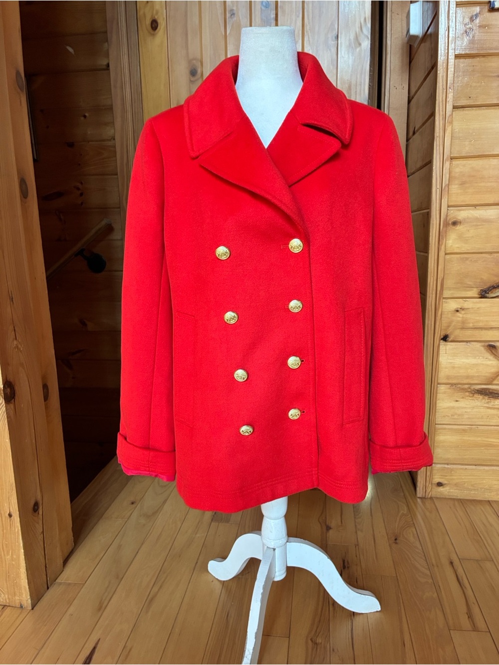 J.crew wool blend coat